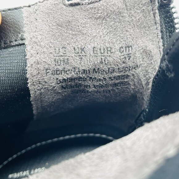 Life Stride Shoes Womens Size 10 M Black Sparrow Faux Suede Heels Booties Zip - Picture 10 of 11